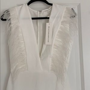 Mini Dress with feathers. From Boutique!!!